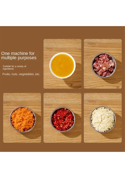 Elektrikli Gıda Çelik Sarımsak Kırıcı Et Taşlama Mini Sarımsak Pres Sebzeler Masfer Makinesi USB Mutfak Aletleri (Yurt Dışından) indirimleri