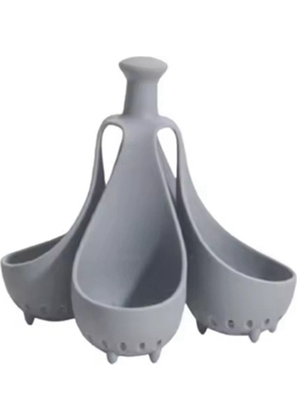 Haşlanmış Yumurta Tutucu Silikon Tapı Yumurta Ocak Silikon Yumurta Buharlayıcı Tepsisi Pişirme Için Anti-Scald Saplı, Ahır, A (Yurt Dışından)