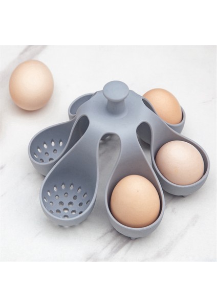Haşlanmış Yumurta Tutucu Silikon Tapı Yumurta Ocak Silikon Yumurta Buharlayıcı Tepsisi Pişirme Için Anti-Scald Saplı, Ahır, A (Yurt Dışından) fırsatları
