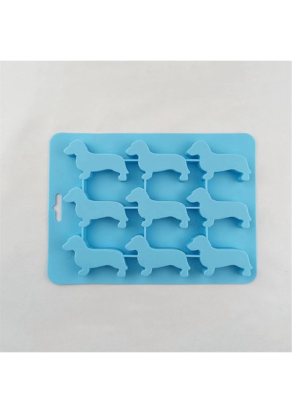 Silikon Dachshund Köpek Şeklindeki Buz Küpü Çikolatalı Kurabiye Kalıbı Diy Ev Buz Tepsisi, Mutfak Aletleri Silikon Kalıp, Kahverengi (Yurt Dışından) fırsatları