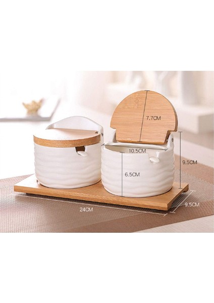 Baharat Kutusu Mutfak Baharat Kavanoz Seti Baharat Kutusu Tuz Şeker Tavuk Özü Biber Tank Kavanozları (Yurt Dışından) fırsatları