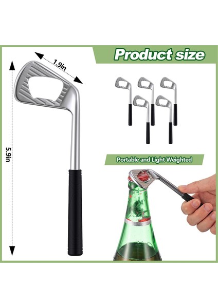 5 Adet Golf Kulübü Şişe Açıcı Yenilik Bira Hediyesi Golf Dekorasyon Bira Açıcı Golfçü Golf Sevgilisi Bira Meraklısı (Yurt Dışından) fiyatları