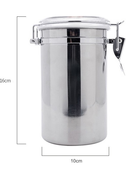 Gıda Mühürlü Kutu Kutusu Süt Tozu Kahve Çekirdekleri Çay Depolama Tokası Taze Tutma Kavanoz Depolama Kapalı Tank Xl (Yurt Dışından) fiyatları