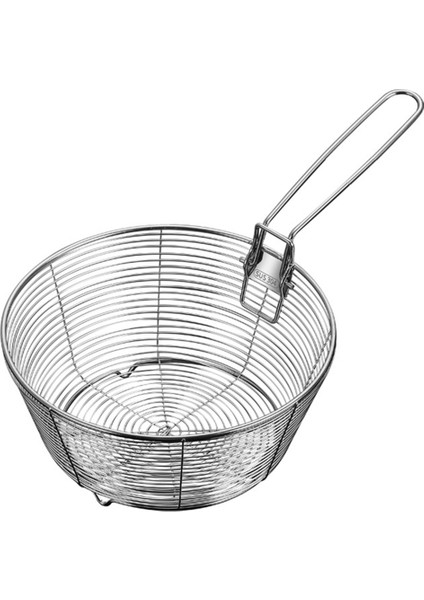 Süzgeç Sepeti Ince Örgü Yapışmaz Alt Katlanabilir Kolu, Ölçeklendirme Önleme Anti-Ölçeklendirici Isıya Dayanıklı Paslanmaya Dayanıklı Kitc 26CM (Yurt Dışından)
