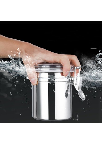 Gıda Mühürlü Kutu Sütü Toz Kahve Çekirdekleri Çay Depolama Toka Taze Tutma Kavanoz Depolama Mühürlü Tank S (Yurt Dışından) fırsatları