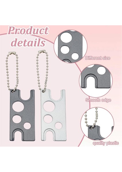 32 Pc Kirpik Yapıştırıcı Değiştirme Seti, Iletişim Yağı Şişe Açıcı Çıkartma Metal Şişeler Durdurucular Anahtarlık Aksesuarları (Yurt Dışından) fırsatları