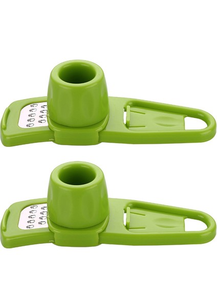 Mini Sarımsak Öğütücü Sarımsak Pres Mutfak Sarımsak Püre Manuel Sarımsak Ezme Mutfak Aletleri Yeşil (Yurt Dışından)