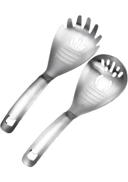 2pcs Çok Amaçlı Öğütme Kaşık Paslanmaz Çelik Mutfak Kaşık Sarımsak Kırıcı Yumurta Ayırıcı Mutfak Maddesi Için (Yurt Dışından)