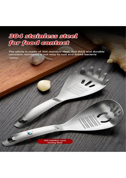 2pcs Çok Amaçlı Öğütme Kaşık Paslanmaz Çelik Mutfak Kaşık Sarımsak Kırıcı Yumurta Ayırıcı Mutfak Maddesi Için (Yurt Dışından) indirimleri