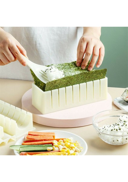 Suşi Üreticisi Pirinç Kalıp Japanse Kek Kalıbı Mulfonctionele Kalıp Suşi Yapmak Kiti Yuvarlak Suşi Kalıp C (Yurt Dışından) indirimleri