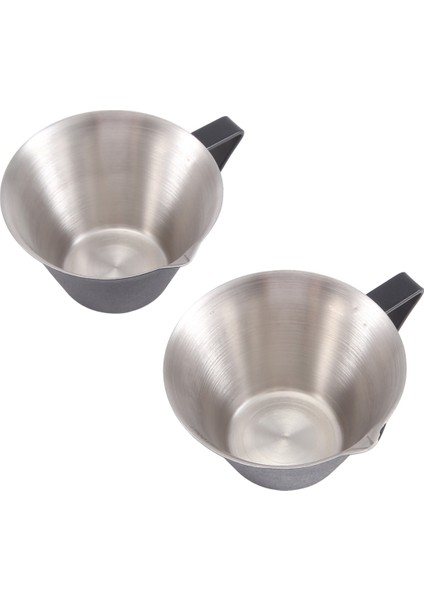 2 Adet Espresso Ölçüm Fincanı Tutamaklı Paslanmaz Çelik Kahve Atış Kahve Döküm Fincan Ev Mutfak Aksesuarları (Yurt Dışından) modelleri