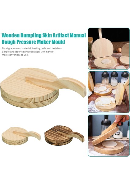 Köplüler Maker Hamur Presleme Aracı Hambraj Cilt Artefakt Makine Dıy Mutfak Manuel Ahşap Pres Kalıp Mutfak Gadgets B (Yurt Dışından) fiyatları