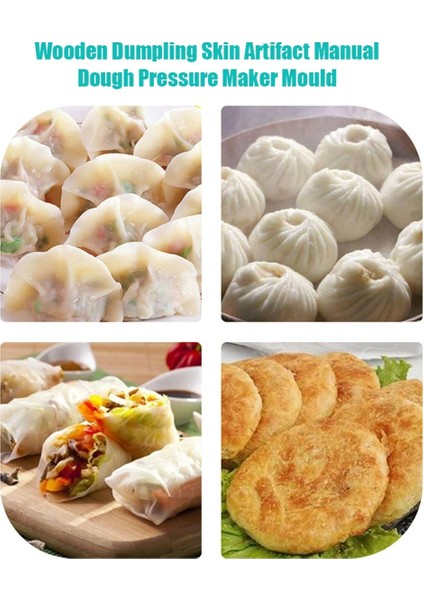 Köplüler Maker Hamur Presleme Aracı Hambraj Cilt Artefakt Makine Dıy Mutfak Manuel Ahşap Pres Kalıp Mutfak Gadgets B (Yurt Dışından) modelleri