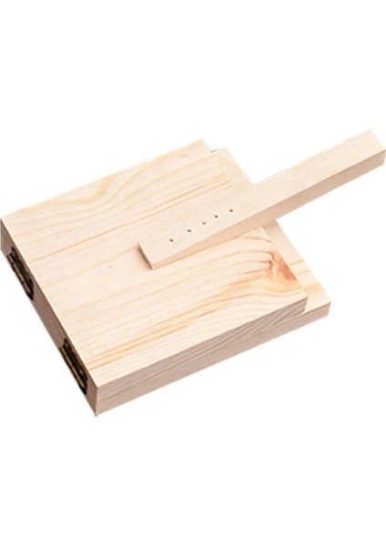 Köplüler Maker Hamur Presleme Aracı Hambraj Cilt Artefakt Makine Dıy Mutfak Manuel Ahşap Pres Kalıp Mutfak Gadgets B (Yurt Dışından) indirimleri