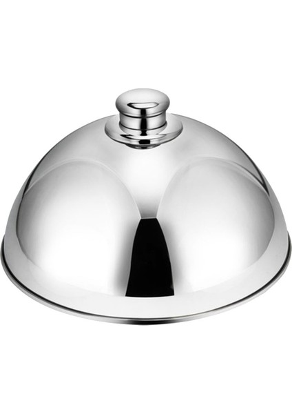 Gıda Örtüsü Pişirme Aleti Paslanmaz Çelik Gıda Tabak Kapağı Kapak Otel Büfe Yemek Kapağı Için Anti-Uçuşa Toz Geçirmez Koruma Kapağı (Yurt Dışından)