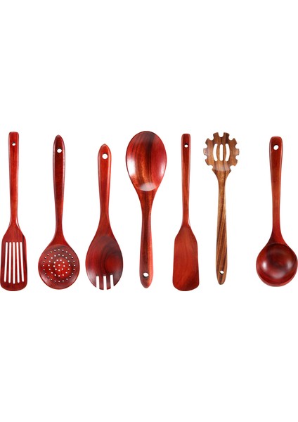 Ahşap Mutfak Eşyaları Seti, Pişirmek Için Ahşap Kaşıklar Doğal Tik Ahşap Mutfak Spatula 7 Paket Dahil Etmek Için Set (Yurt Dışından) fiyatları