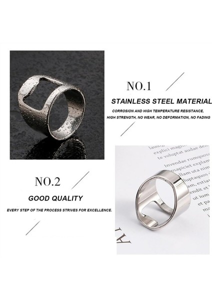 32PCS Barmen Ring Barmen Yüzük Şişe Açıcı Paslanmaz Çelik Halka Şişe Açıcı Şişe Açıcı Barmenler Için, F (Yurt Dışından) fırsatları
