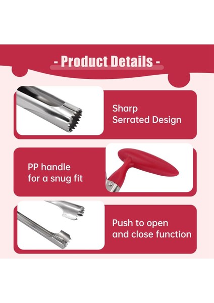 Coreer, Çok Amaçlı Cori Aracı, Hızlı Corer, Kullanımı Kolay Armut Şeklinde Ananas Mutfak Aracı (Yurt Dışından) fırsatları