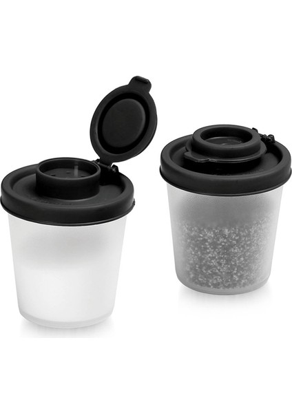 Tuz ve Biber Shakers Nem Kanıtı Seyahat Spice Set Baharat Kavanozu Kapak Kapakları (Yurt Dışından) fırsatları