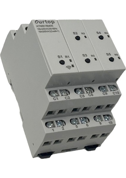 Ourtop ATMS16M05 Wifi Akıllı Zamanlayıcı Röle Anahtarı Kesici Uzaktan Kumanda Uygulama (Yurt Dışından)