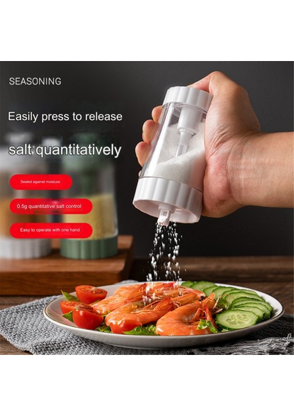 Baharatlar Için Kavanozlar Tuz ve Karabiber Şeffaf Baharat Kavanoz Baharat Mutfak Baharat Şişesi Konteyner Beyaz (Yurt Dışından) fiyatları