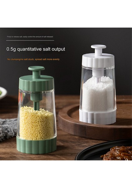 Baharatlar Için Kavanozlar Tuz ve Karabiber Şeffaf Baharat Kavanoz Baharat Mutfak Baharat Şişesi Konteyner Beyaz (Yurt Dışından) fırsatları