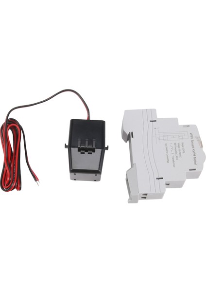 ATMS1603 Tuya Tek Fazlı Wifi Akıllı Enerji Ölçer 100A Dın Ray Ray Germek Voltmete Ammeri Gücü Ölçüyor (Yurt Dışından)