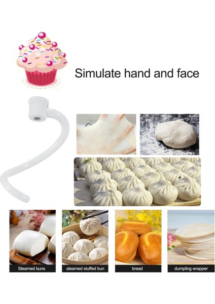 Mutfak Yardım Mikseri Için Spiral Hamur Kancası Değiştirme - K5SS K5A K5A Kssm5 KS55 Pro 600 Çırpıcı Ek (Yurt Dışından) modelleri