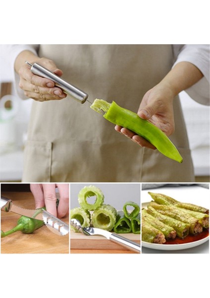 Biber Tohumu Cesur Çıkartma, Paslanmaz Çelik Biber Tohumu Çıkma Dişli Dişli, Taşınabilir Bitkisel Tohum Çıkarma (Yurt Dışından) fırsatları