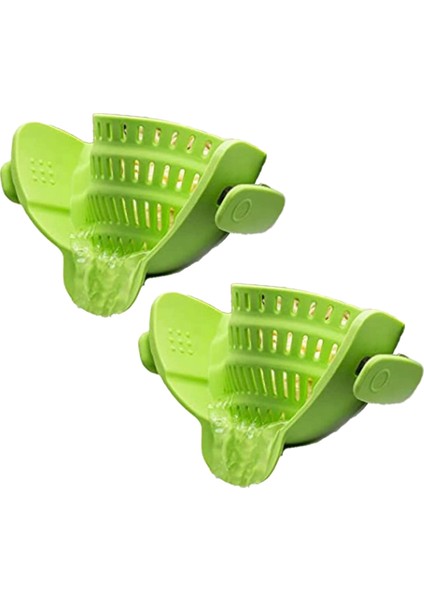 2pcs Silikon Mutfak Süzgeç Klipsi Termomix Için Trm5 Tm6, B Tream Racak Hoynel Pirinç Makarna Yıkama (Yurt Dışından)