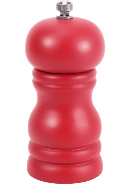 Ahşap Tuz ve Karabiber Öğütücü Set Manuel Biber Tuz Değirmeni Taraka, Ayarlanabilir Kaba Kırmızı ile Maden Ahşap (Yurt Dışından)