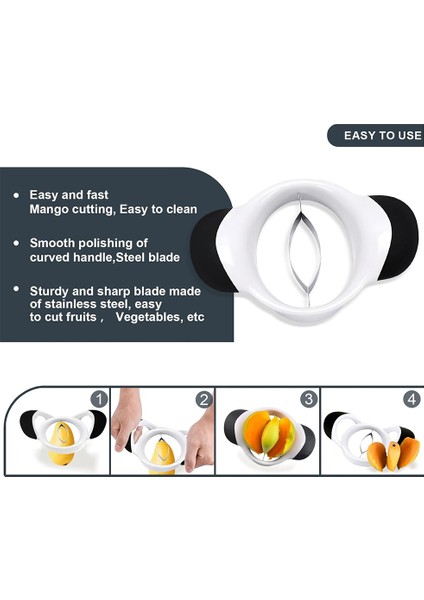 Çekirdekleri ve Kesme Meyvelerini Kolayca Çıkarmak Için Meyve Dilimi, Bölücü, Çekirdek Sökücü, Mutfak Aleti (Yurt Dışından) fiyatları