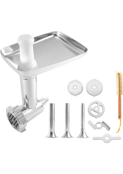 Phisinic &amp; Kitchenaid Stand Mixer, Et Öğütücü Aksesuarları, Sosis Dolgulu Ekleme Için Metal Gıda Öğütücü Ek (Yurt Dışından) modelleri