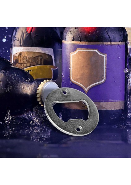 50 Set Şişe Açıcı Ek, Paslanmaz Çelik Yuvarlak Diy Şişe Açıcı Donanım Kiti Donanım Parçaları Vidalar ile Besleme (Yurt Dışından) fırsatları