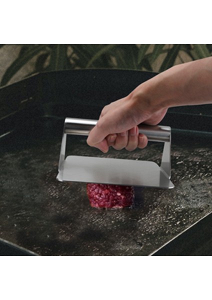 Square Meat Press Hamburger Et Köftesi, Biftek, Sosisli Sandviçler Için Pres (Yurt Dışından) fiyatları