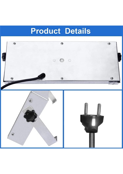Ticari 8 Kanallar Dijital Mutfak Zamanlayıcısı, Paslanmaz Çelik Hesaplama Zamanlayıcısı Alarmlı, Saat Hatırlatma, Ab Fişi (Yurt Dışından) indirimleri