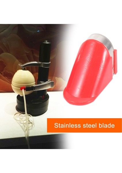 5pcs Elektrikli Patates Sebzesi Meyve Sergiler (Kırmızı) Için Paslanmaz Çelik Bıçaklar (Yurt Dışından) modelleri