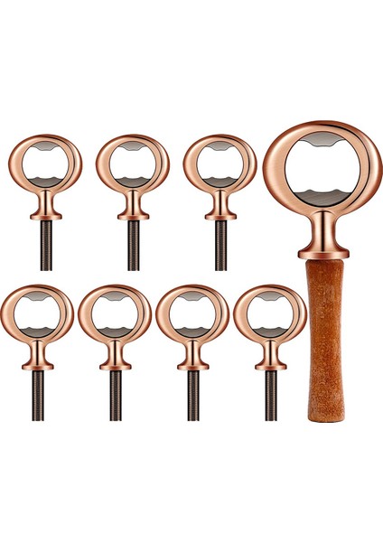 Cirkscrew Kit Şişe Açıcı Şarap Partisi Dıy Craft Bira Şişesi Açıcı Boş Şişe Açıcı Ahşap Turning Projesi, Bronz (Yurt Dışından) fırsatları