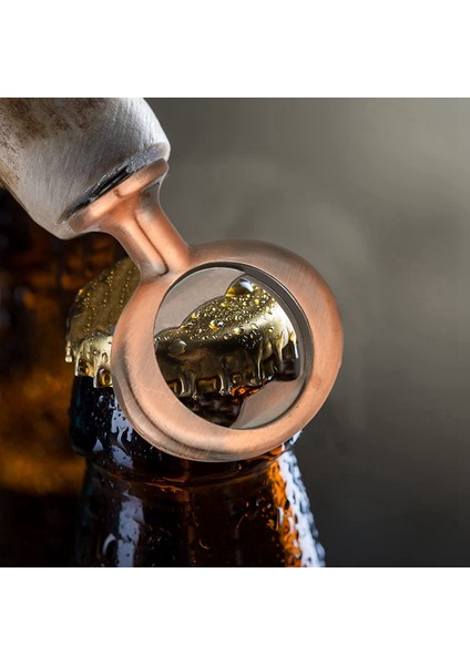 Cirkscrew Kit Şişe Açıcı Şarap Partisi Dıy Craft Bira Şişesi Açıcı Boş Şişe Açıcı Ahşap Turning Projesi, Bronz (Yurt Dışından) indirimleri
