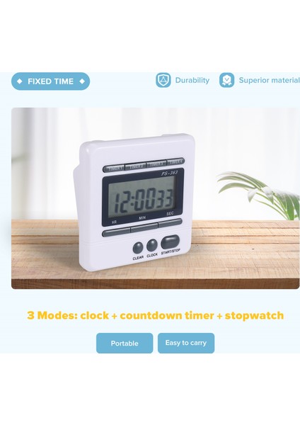 Dijital Geri Sayım Zamanlayıcı 4 Kanal Mutfak Pişirme Zamanlayıcı Saatini Say (Yurt Dışından) indirimleri