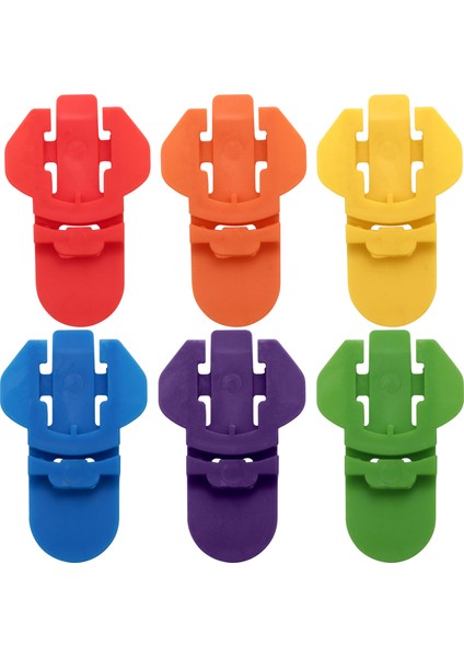 Içecek Barikat Soda Koruyucusu Açıcı Açıcı Içecek Koruyucu Renk Kodlu Içecek Kalkan ve Soda Koruyucusu 6pcs (Yurt Dışından)