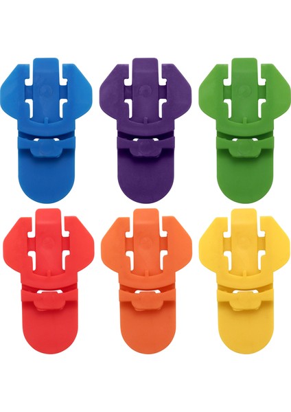 Içecek Barikat Soda Koruyucusu Açıcı Açıcı Içecek Koruyucu Renk Kodlu Içecek Kalkan ve Soda Koruyucusu 6pcs (Yurt Dışından) modelleri