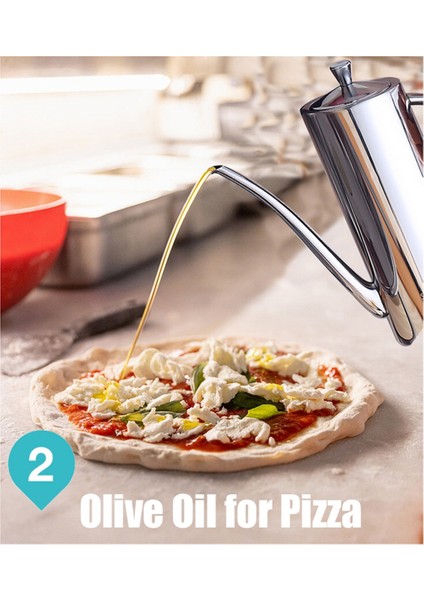 Paslanmaz Çelik Yağ Tenceresi Dispenser Sızdıran Saldırıcı Bozluk Şişe Avrupa Tenceresi Yenilebilir Yağ Tenceresi Kolayca Sızdırmaz (Yurt Dışından) indirimleri