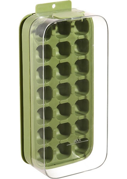 Yeniden Kullanılabilir Buz Topu Tepsisi - Kokteyller, Çay ve Içecekler Için Buz Top Maker Kalıbı, Kolay Sürüm ve Kokusuz Yeşil (Yurt Dışından)