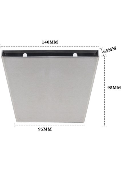 Paslanmaz Çelik Şişe Açıcı Duvara Monte Bira Kapağı Yakalayıcı Depolama Kovası Kutusu Mutfak Çubuğu Tutucu Aracı B. (Yurt Dışından) indirimleri