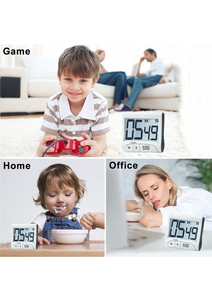 Dijital Mutfak Zamanlayıcısı ve Kronç, Kalın Rakamlar, Basit Çalışma, Yüksek Alarm, Yemek ve Sınıf Için Manyetik Kickstand (Yurt Dışından) indirimleri