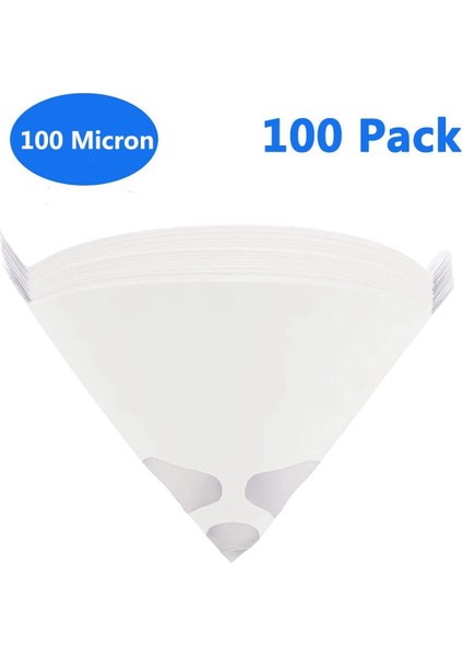 100 Paket 100 Mikrometre Boya Koni Boya Süzgeçleri ile Ince Naylon Örgü Otomotiv Sanatları El Sanatları Hobi Boyama Projeleri (Yurt Dışından) fiyatları