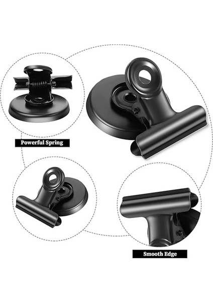 10 Adet Manyetik Klipsler Buzdolabı Mıknatıs Kanca Klipsi Aile Okulu Dondurucu Mutfak Buzdolabı Için (Yurt Dışından) modelleri