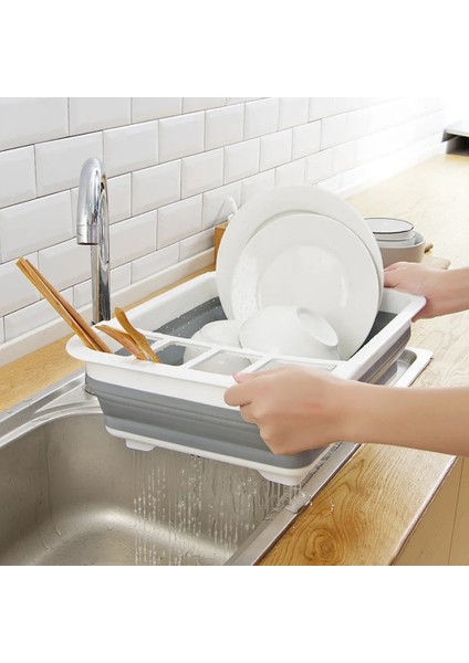 Sofra Takımı, Kaseler ve Yemek Çubukları, Tahliye Tepsisi, Ev Kurutma Rafı Depolamak Için Katlanabilir Mutfak Tabak Rafı (Yurt Dışından) fiyatları