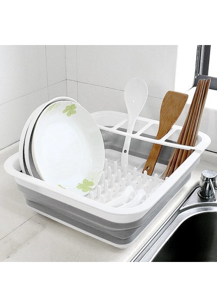 Sofra Takımı, Kaseler ve Yemek Çubukları, Tahliye Tepsisi, Ev Kurutma Rafı Depolamak Için Katlanabilir Mutfak Tabak Rafı (Yurt Dışından) fırsatları